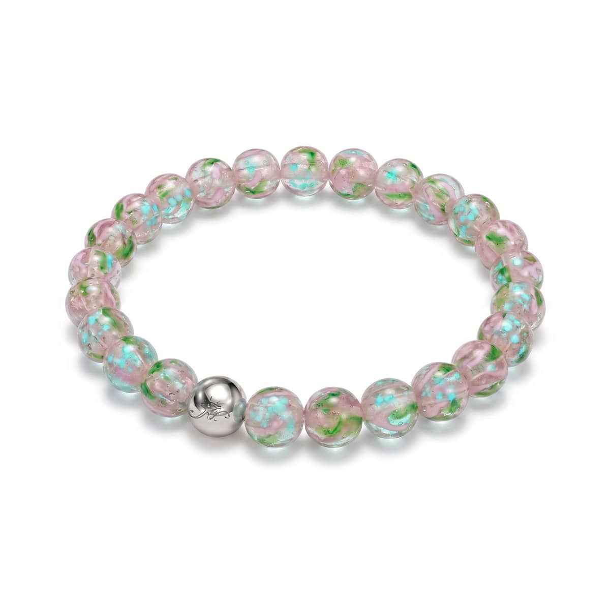 Pink | Firefly Glass Bloomswirl Bracelet