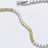Lemon Ombre Crystal x Rhodium | Tennis Club Bracelet