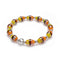 Golden Shore | Tiger Glass Oval Bracelet