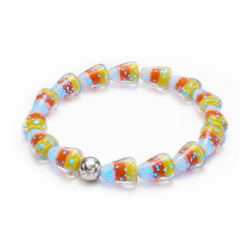 Sugar Spell | Firefly Glass Candy Corn Bracelet