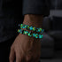 Midnight Flight | Firework Glass Bat Bracelet