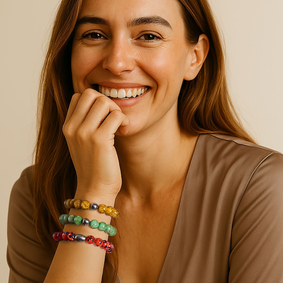 GLÜHWÜRMCHEN-GLASARMBÄNDER