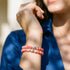 Dolce Amore | .925 Sterling Silber | Millefiori-Armband