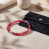 Kirschbombe | Facettiertes Prisma Armband