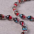 Crimson Current | Tiger Glass Oval Bracelet
