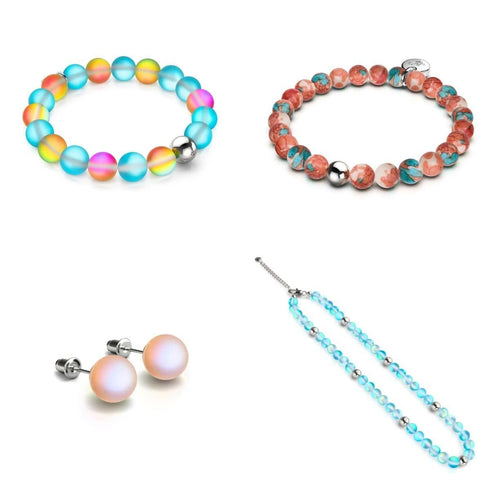 Blaue Koralle | 4-teiliges Geschenkset