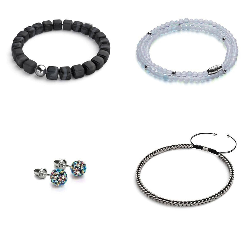 Klassischer Kontrast | 4-teiliges Geschenkset