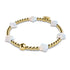 Kleeblatt im Mondschein | Gold | Kleeblatt-Essenz-Armband