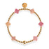 Kleeblattblüte | Roségold | Kleeblatt-Essenz-Armband