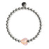 Vergoldetes Rosa | Leuchtendes Herz-Essenz-Armband