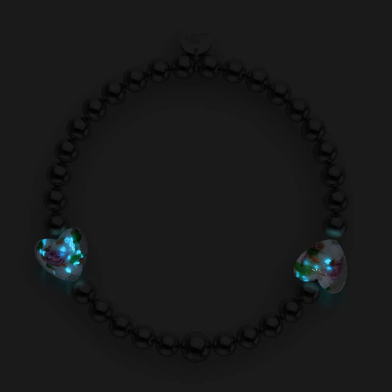 Magnolie | Leuchtendes Herzen-Essenz-Armband