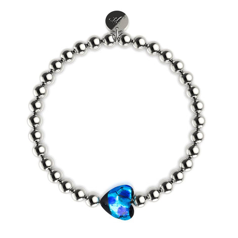 Saphir | Leuchtendes Herz-Essenz-Armband