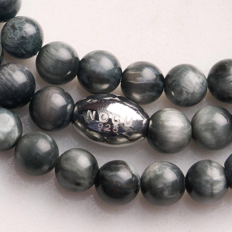 AAA Adlerauge | 925 Sterling Silber | Edelsteinarmband