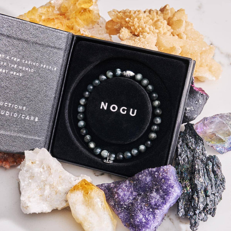 AAA Adlerauge | 925 Sterling Silber | Edelsteinarmband