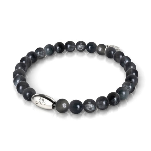 AAA Adlerauge | 925 Sterling Silber | Edelsteinarmband