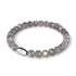 AAA Labradorit | 925er Sterlingsilber | Edelsteinarmband