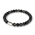 AAA Obsidian | 925 Sterling Silber | Edelsteinarmband