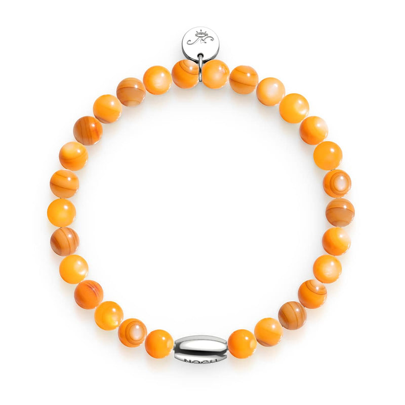 Harvest Moon x Silber | Abalone-Armband