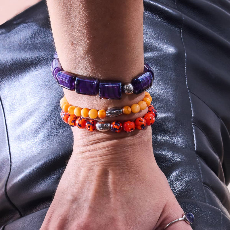 Harvest Moon x Silber | Abalone-Armband