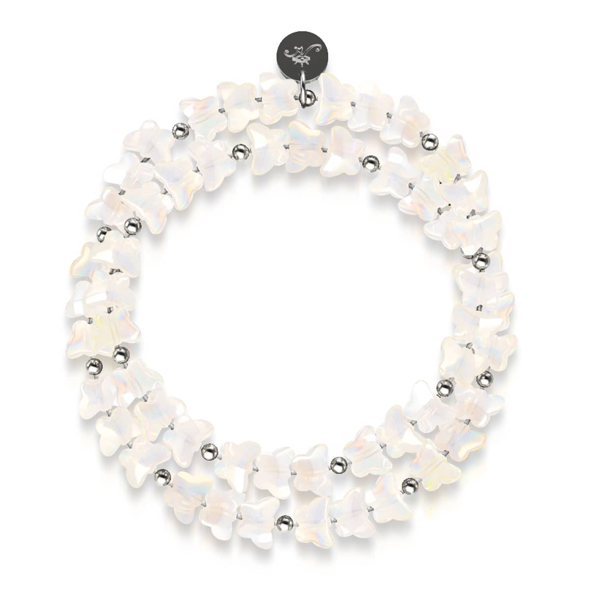 Champagner | 925er Sterlingsilber | Schmetterlingswickel