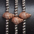 Isla | 18 Karat Roségold & Silber | Kristall-Muschel-Charm-Armband