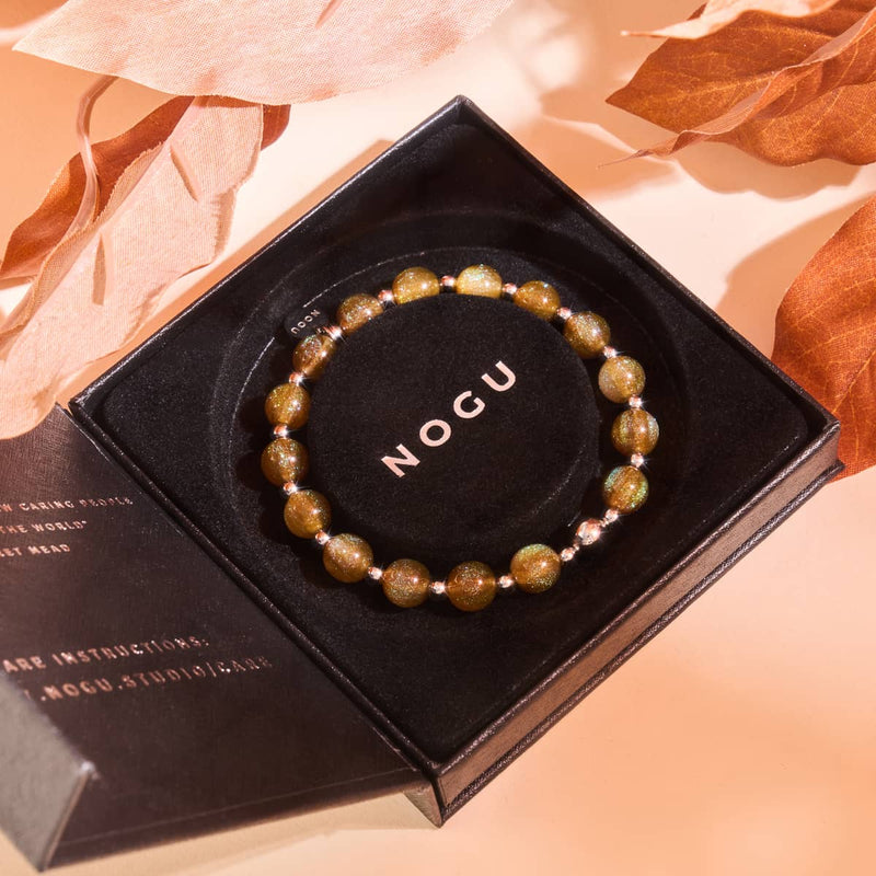 Brauner Zucker | Traumlandschaft Opal Armband