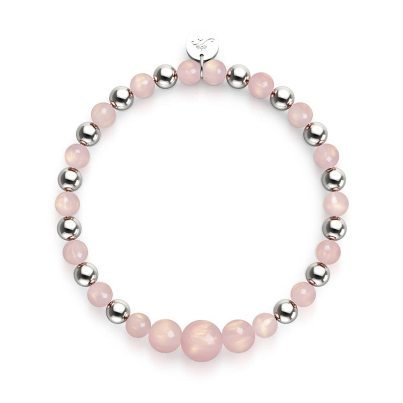 Seiden-Hibiskus | Traumlandschaft Opal-Kaskaden-Armband