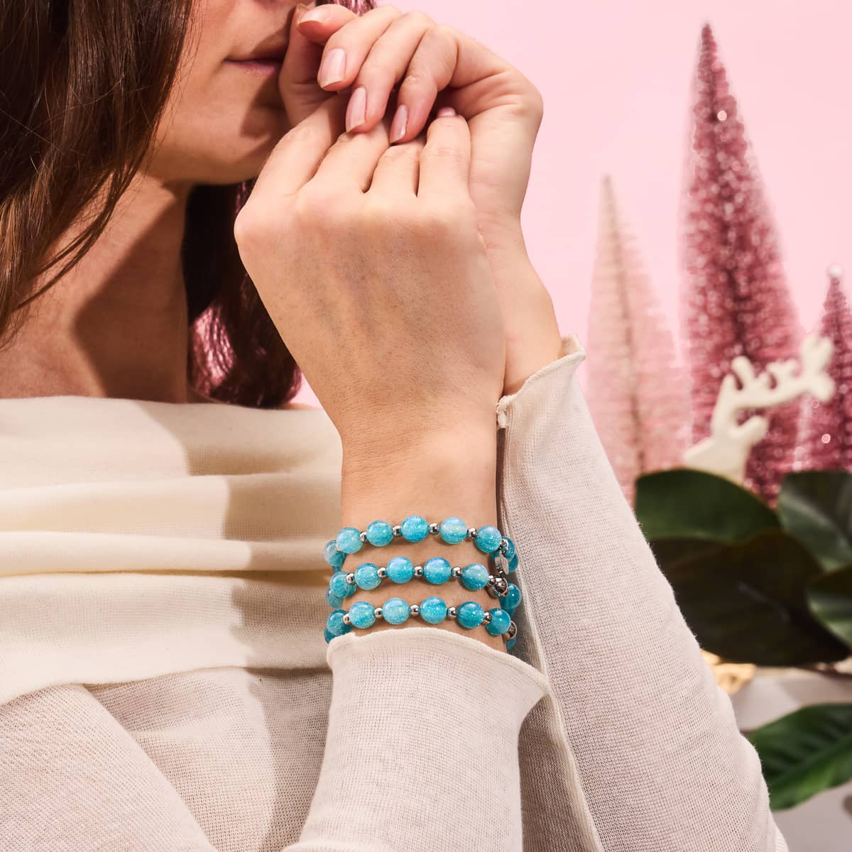 Schneeflocke | Traumlandschaft Opal Armband