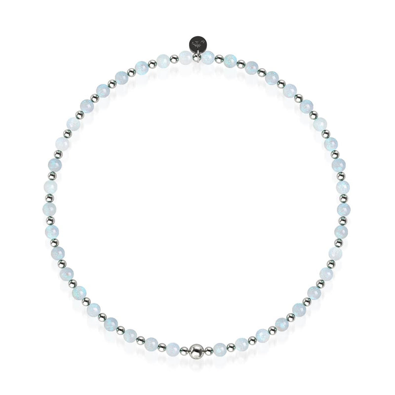 Glitzernder Schneefall | Traumlandschaft Opal Wrap