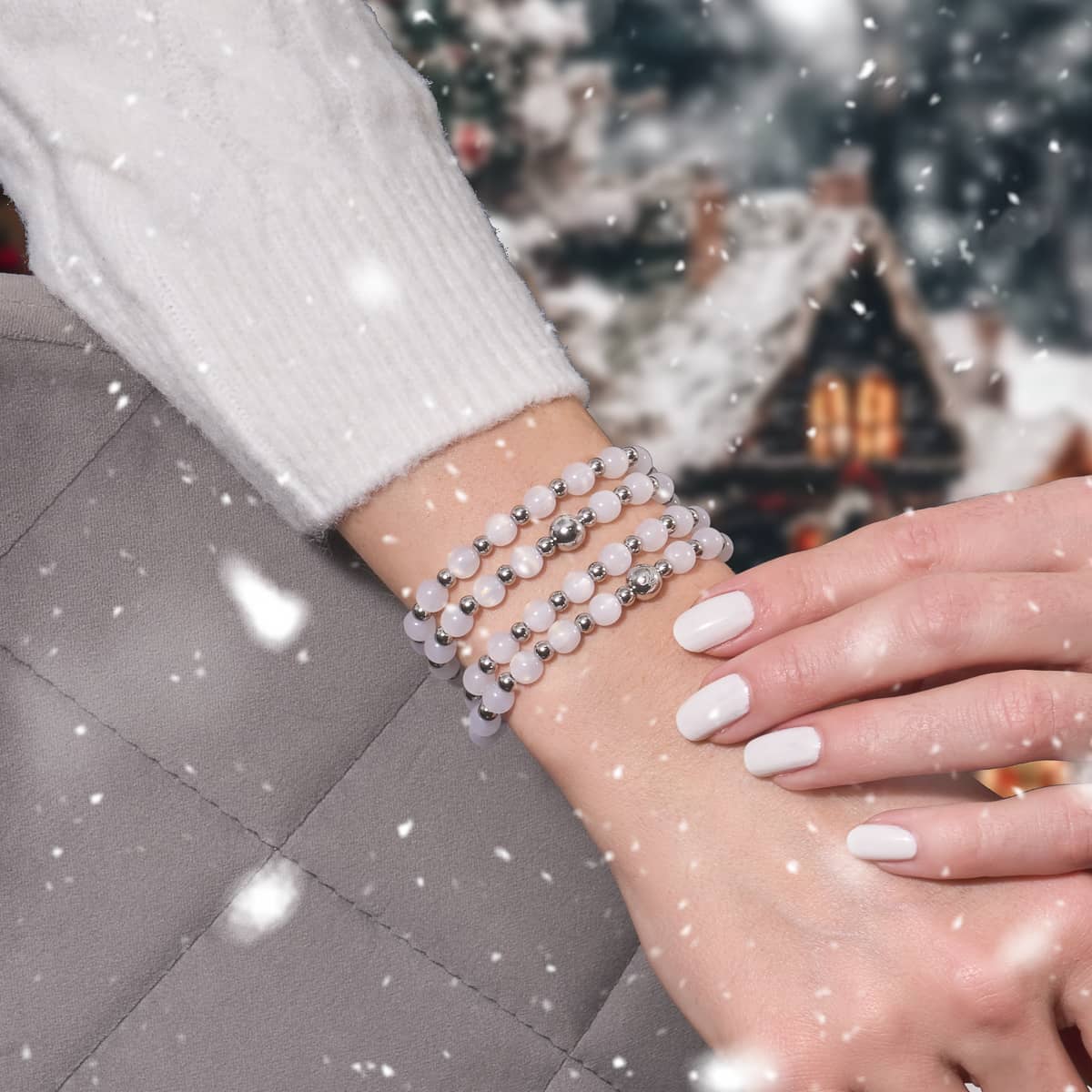 Schimmernder Frost | Traumlandschaft Opal Wrap