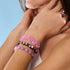 Glockenblume | Feenglas-Armband