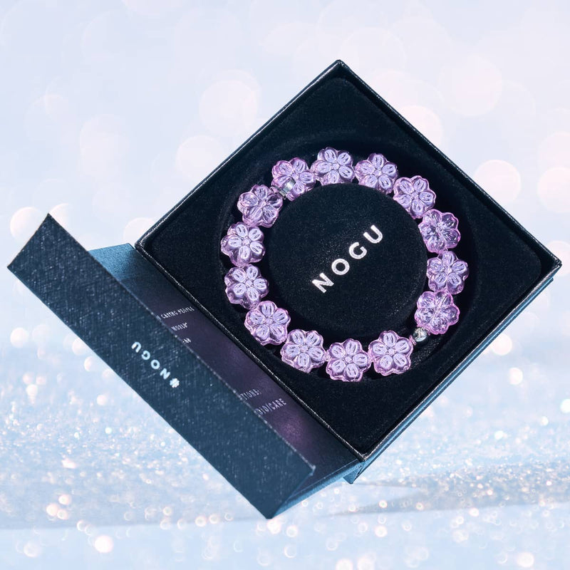 Glockenblume | Feenglas-Armband