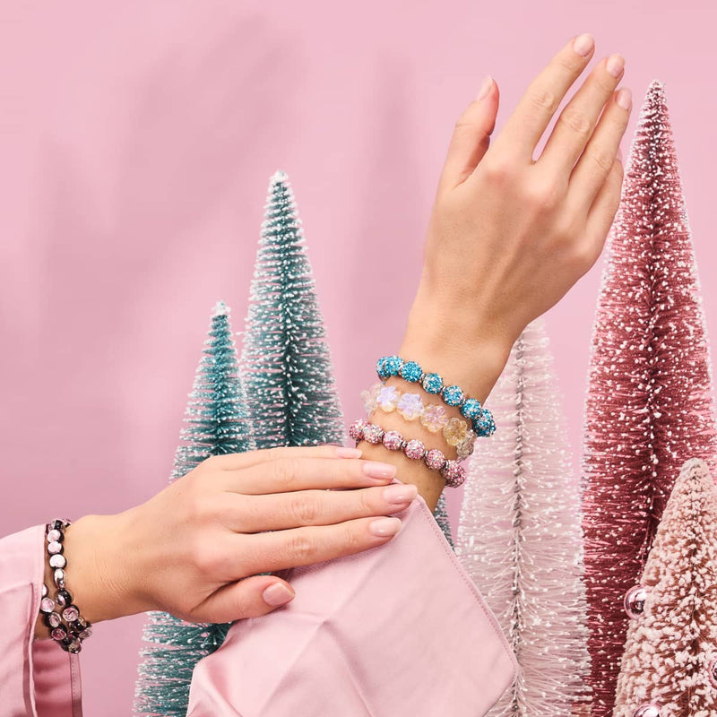 Eisblumen | Feenglas Armband