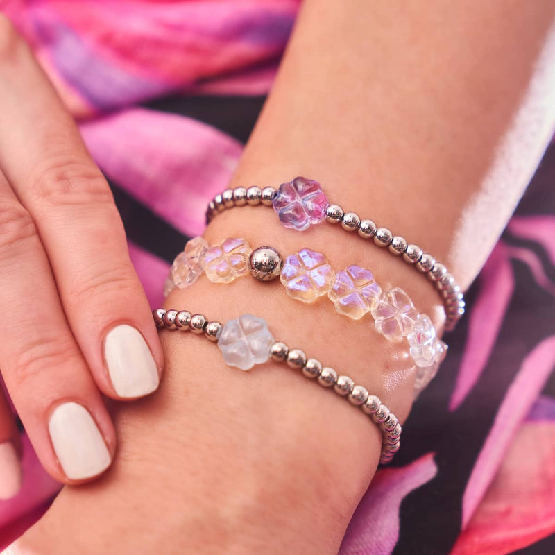 Regenbogenklee | Feenglasarmband