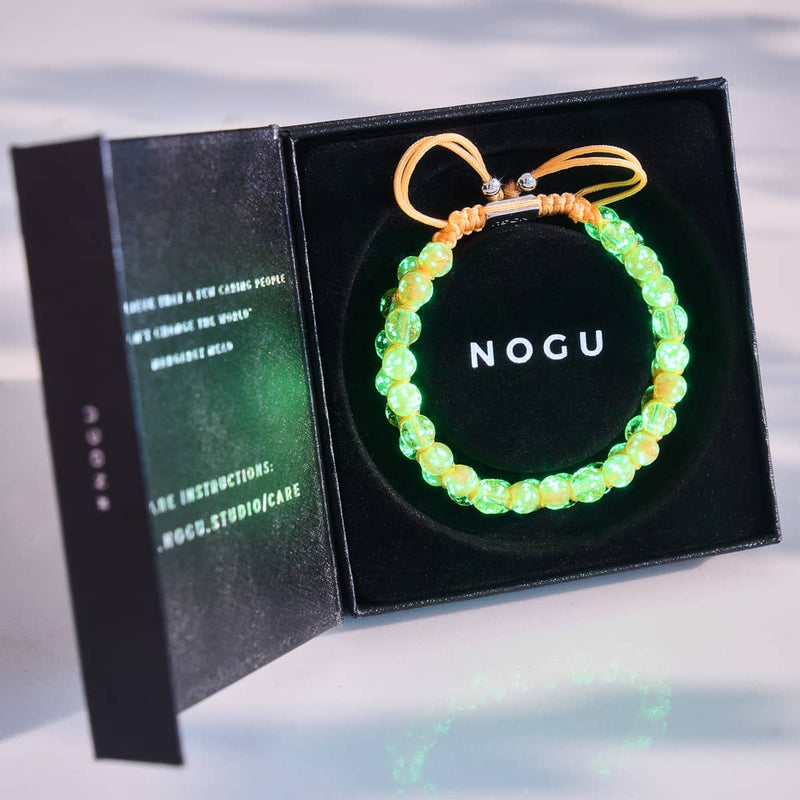 Aprikosen-Smoothie | Karamell x Aprikose | Doppeltes Glühwürmchen-Glasarmband