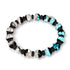 Schwarz | Firefly Glas Schneekugel Armband