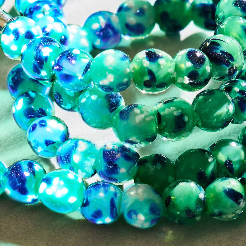 Blaue Minze | 925er Sterlingsilber | Firefly-Glasfolie