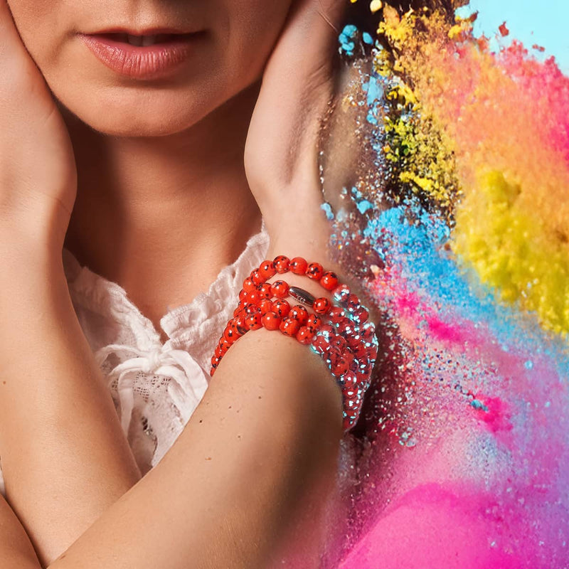 Glühende Glut | 925er Sterlingsilber | Glühwürmchen-Glasfolie