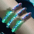 Hyazinthe | Firefly Glas Diamanten Armband