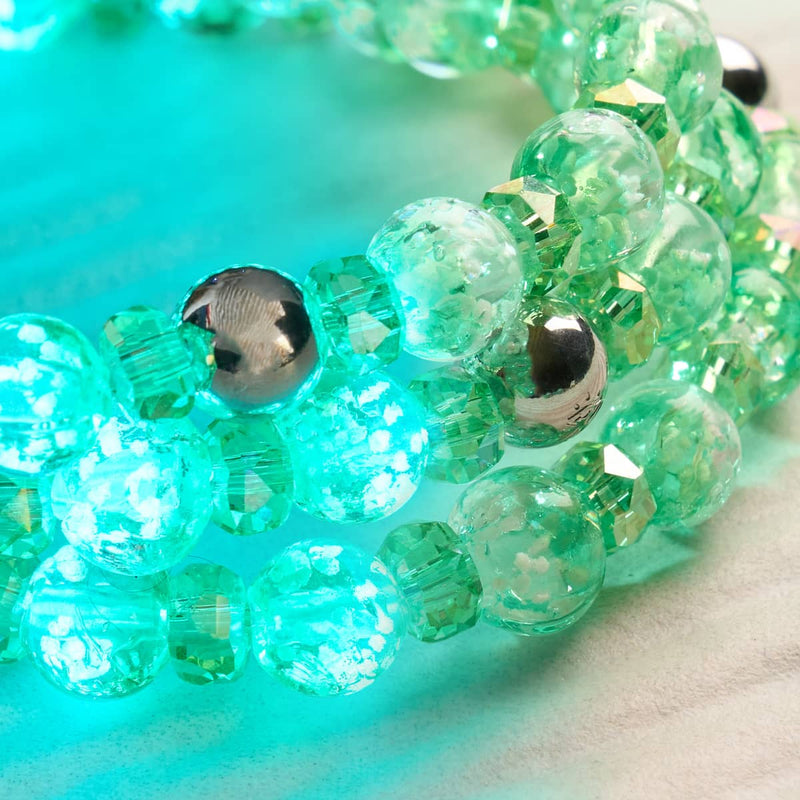 Limelight | Firefly Glas Schneekugel Armband