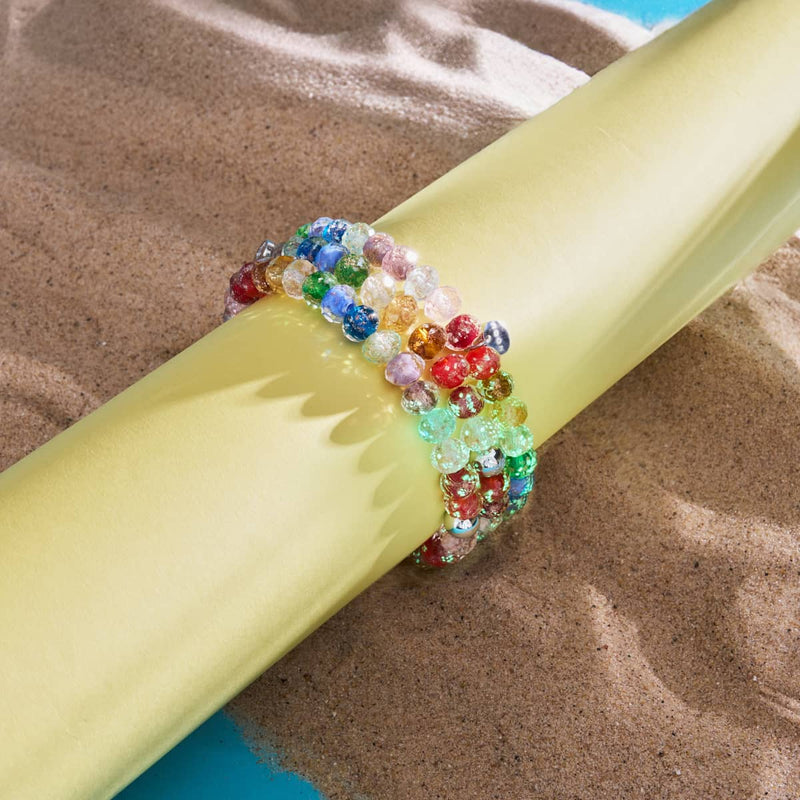 Mosaic Crystal | Firefly Glass Diamonds Bracelet