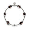 Obsidian | Silber | Firefly Glas Klee Essenz Armband