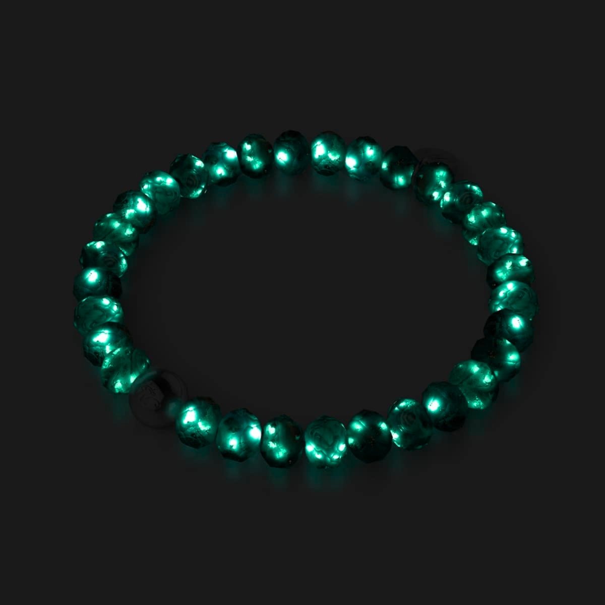 Wildblumen | Firefly Glas Diamanten Armband