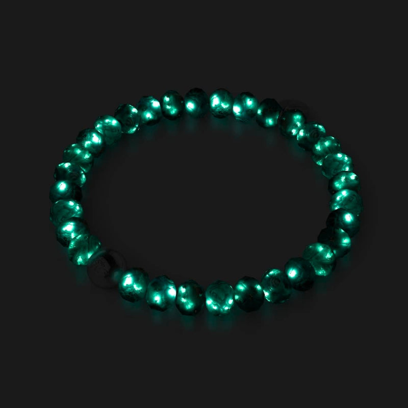 Wildblumen | Firefly Glas Diamanten Armband