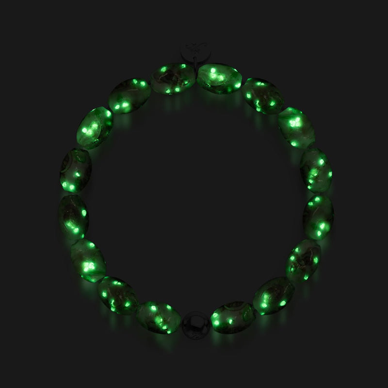 Wintergarten | 925 Sterling Silber | Firefly Glasgarten Armband