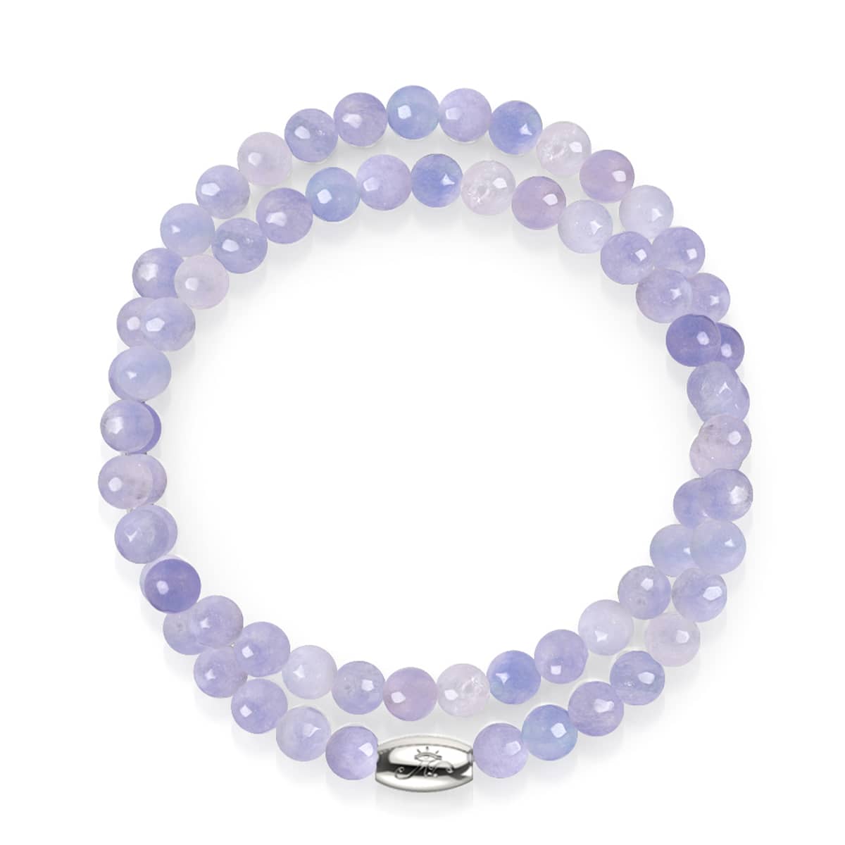 Gletscherblaue Jade | Silber | Edelstein-Wrap