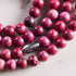 Magenta Achat | Silber | Edelstein-Wrap