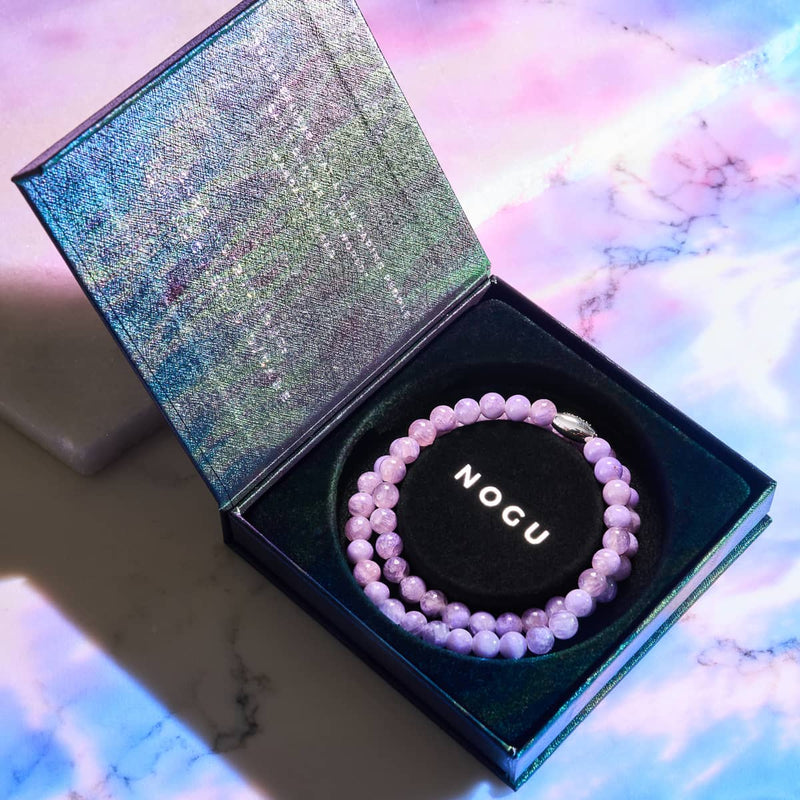 Lila Jade | Silber | Edelstein-Wrap