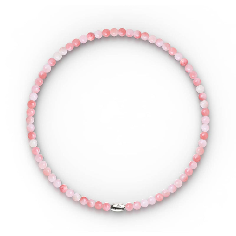 Rosa Nebel | Silber | Vergoldetes Türkis-Edelstein-Wrap