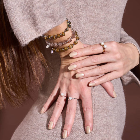 Cola | Glitzerglas | Zuckerwürfel-Armband